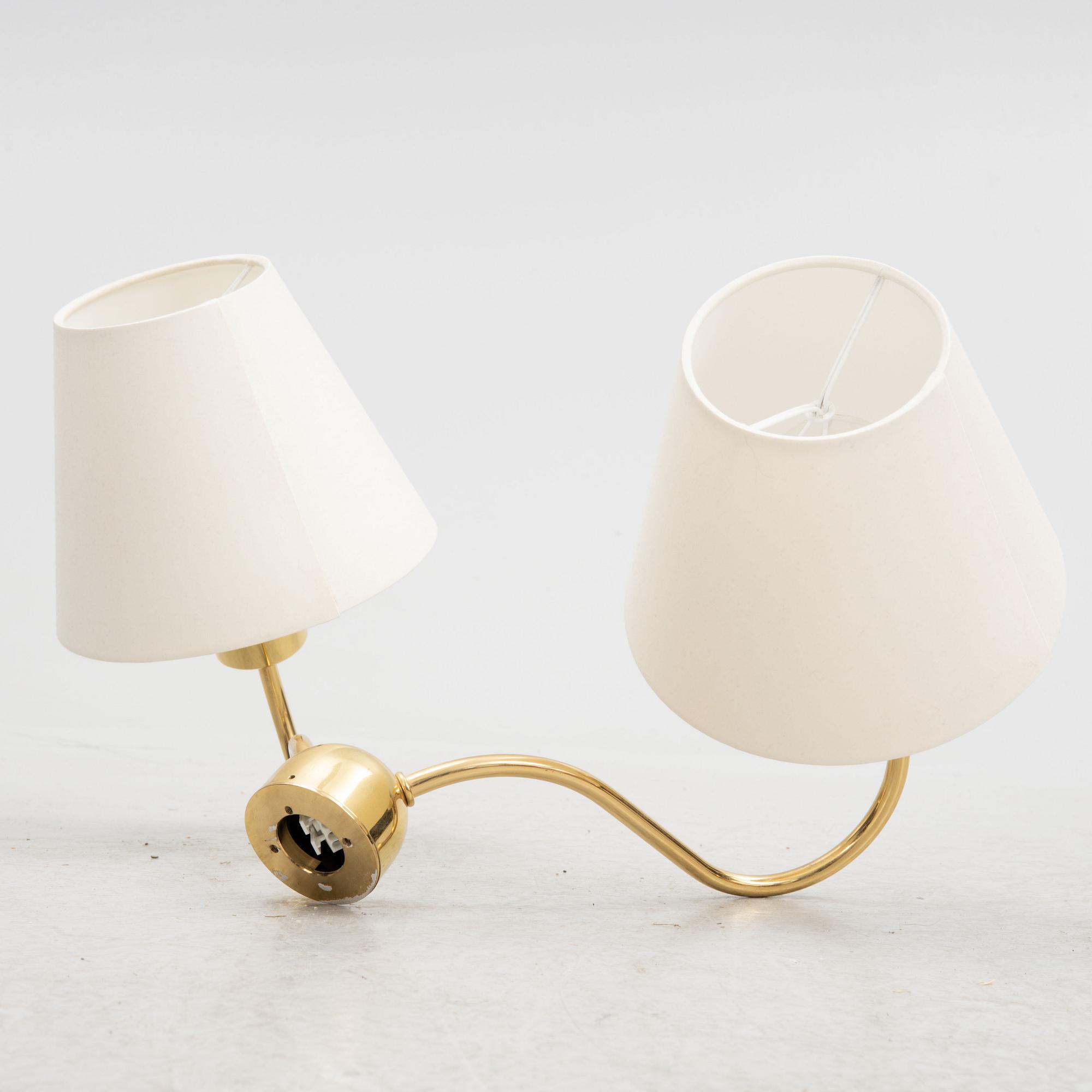 Josef Frank, vägglampa, modell G 2335, Firma Svenskt Tenn.