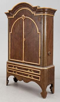 SKÅP, rokoko, allmoge, Jämtland, 1700-tal.