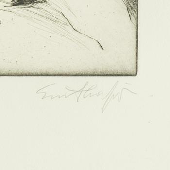 Evert Lundquist, Figurmotiv, 5 st.