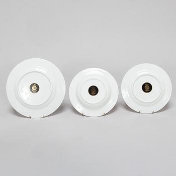 Versace, ruoka-astiasto, 27 osaa, posliini, "Medusa", Rosenthal, Studie-linie, Saksa.