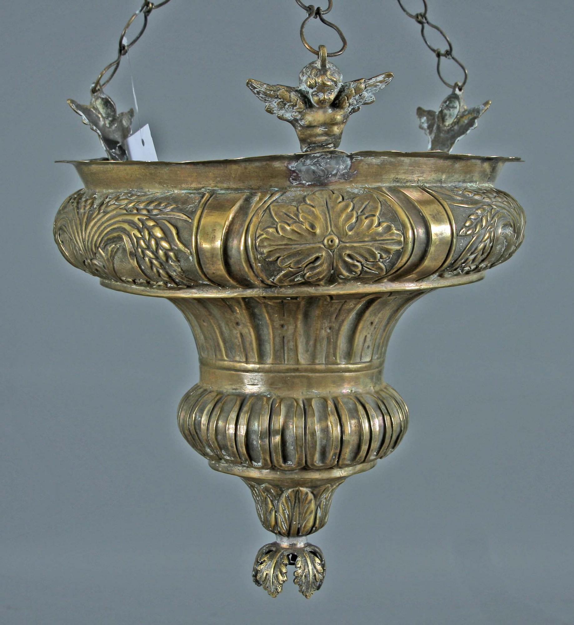 AMPEL, mässing, 1700-tal.