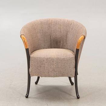 An Umberto Asagno Porgetti easy chair for Giorgetti Italy 1980s.