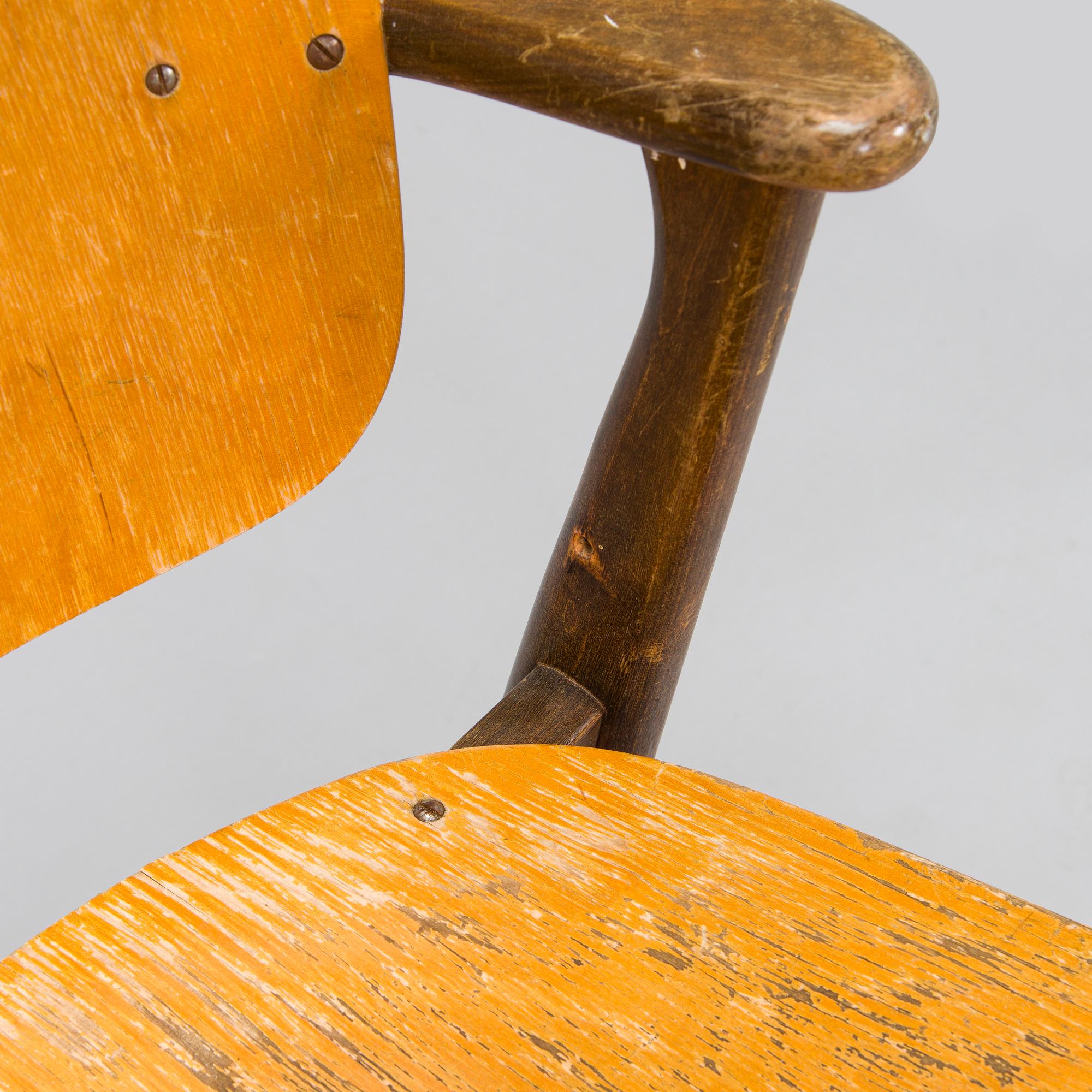 Ilmari Tapiovaara, Ilmari Tapiovaara, fåtöljer, ett par, "Domus", Keravan Puuteollisuus, 1950-tal.