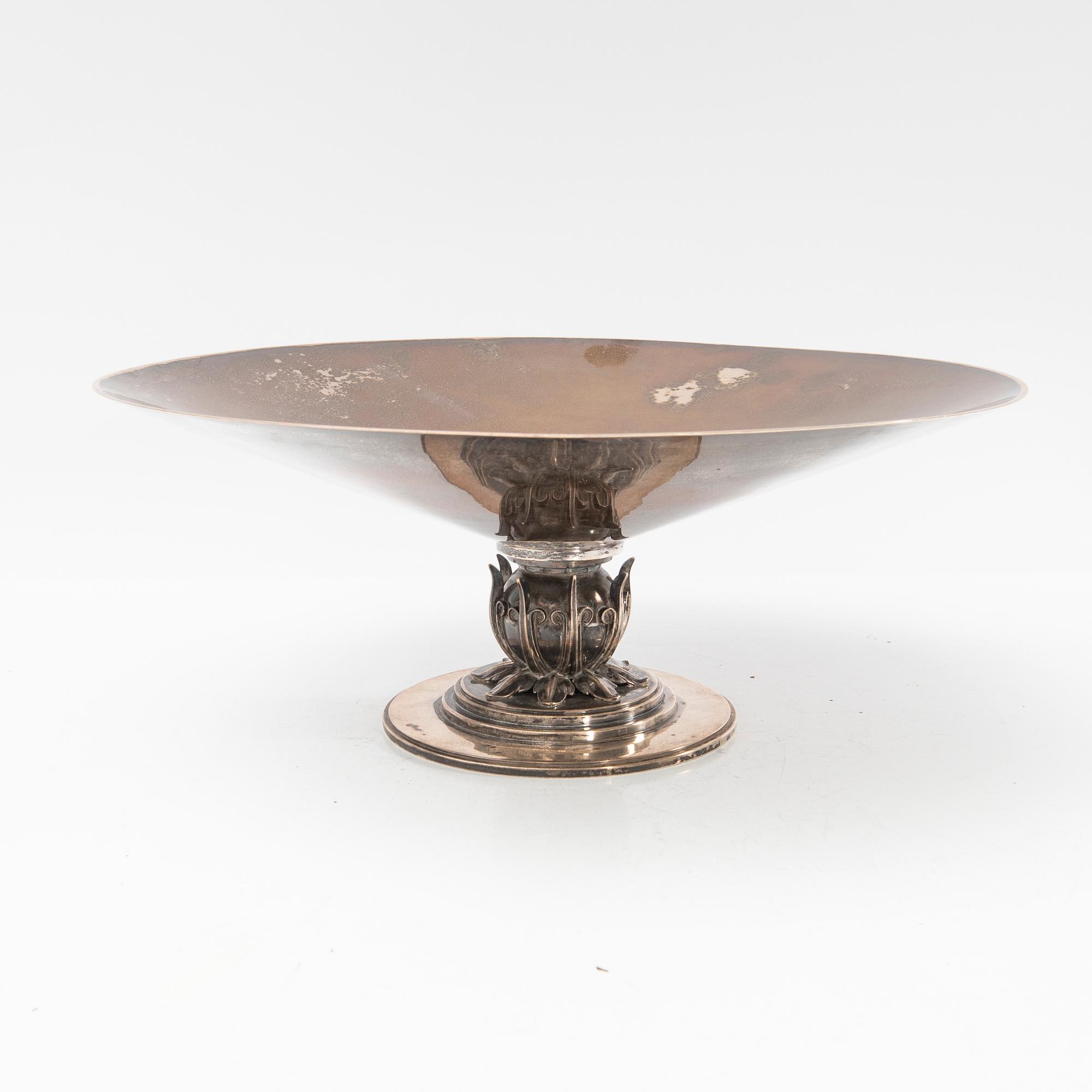 Atelier Borgila, Bowl, sterling silver, Stockholm, 1930.