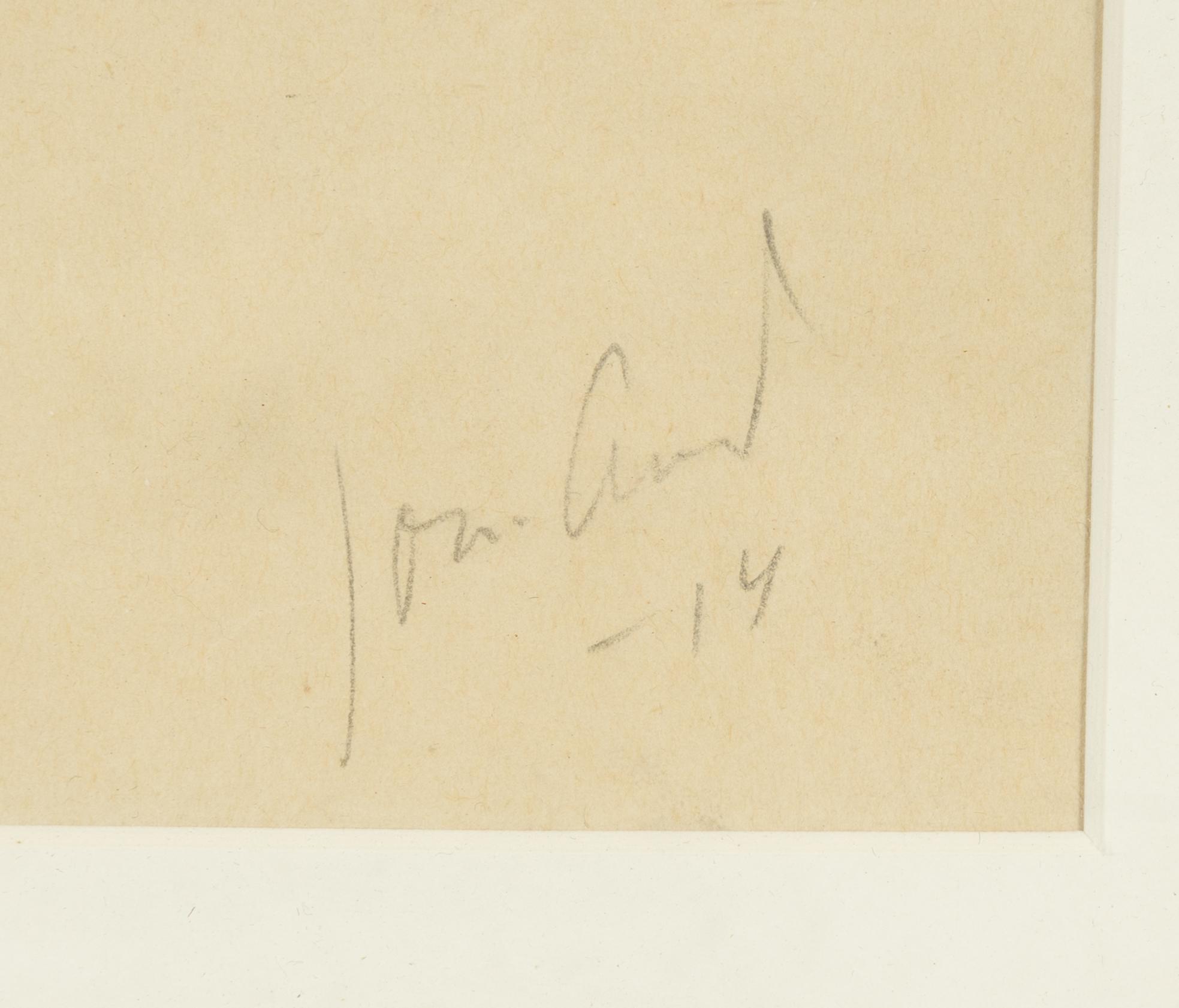 John Jon-And, Sittande kvinna.