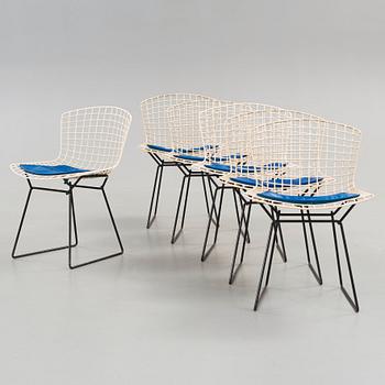 Harry Bertoia, stolar, 6 st, "Sidechair", Harry Bertoia, Knoll, 1950-60-tal.