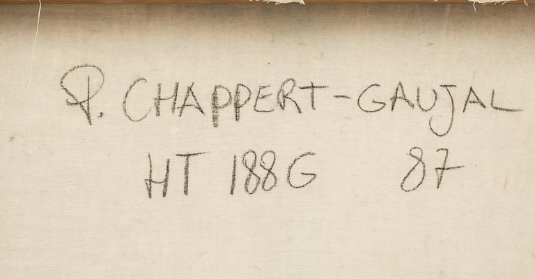 PATRICK CHAPPERT-GAUJAL, olja på duk, signerad och daterad -87.