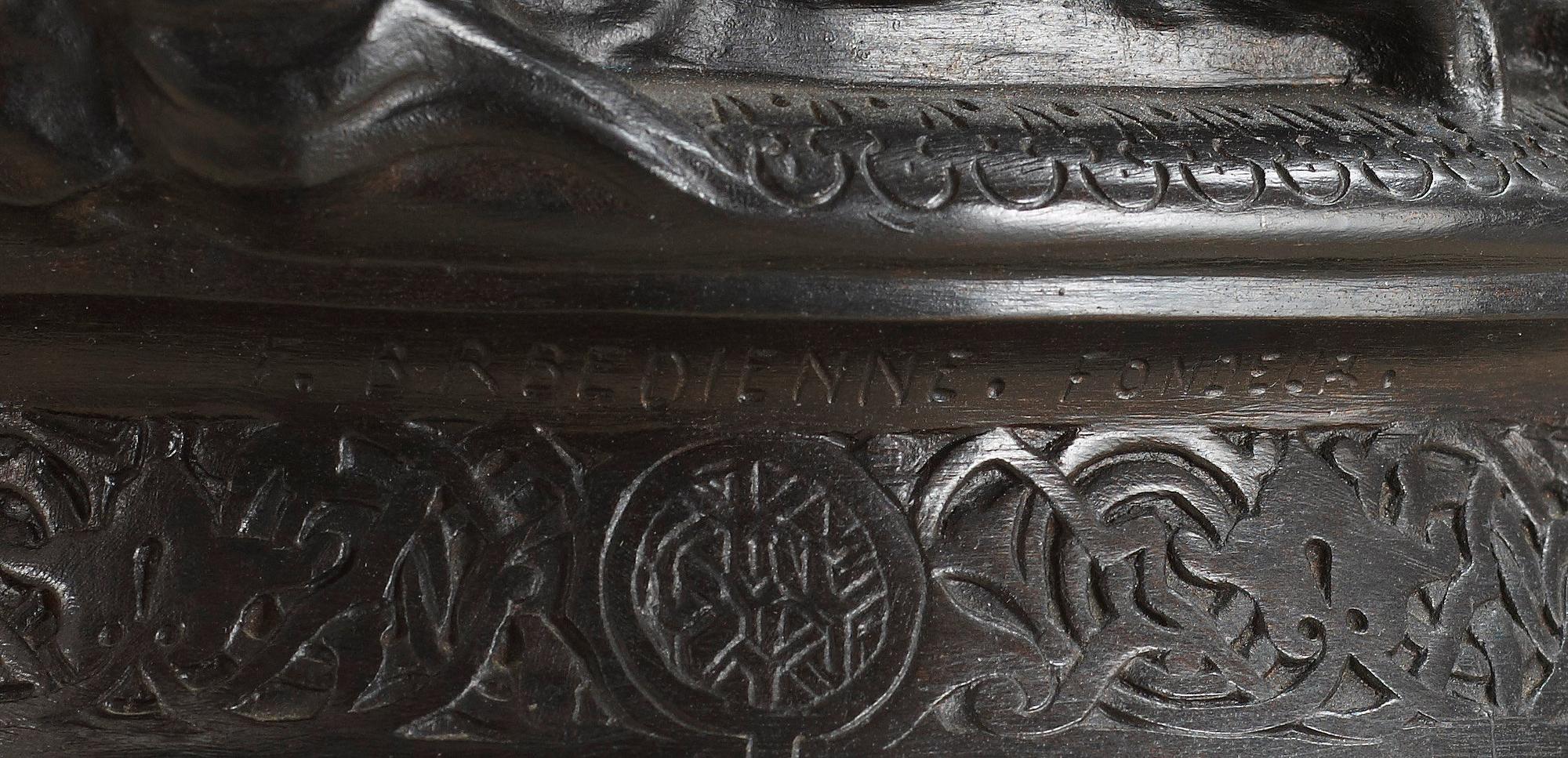 Jean Antonin Marius Mercié, "David vainqueur" (= The winner David).