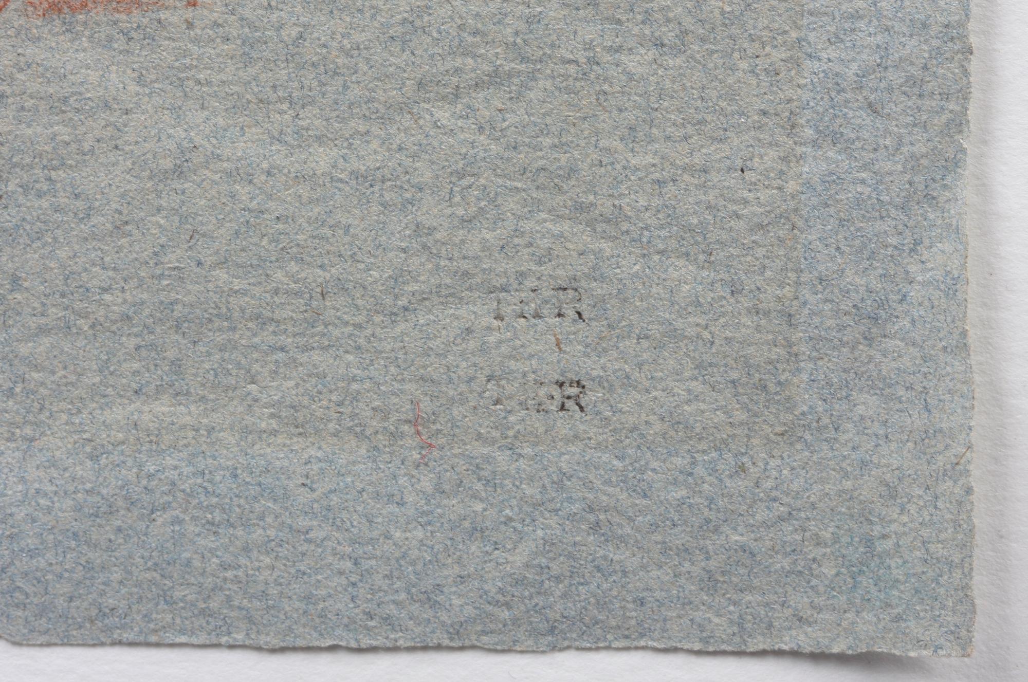 ROUSSEAU, THÉODORE, tillskriven, krita. Stämpelsignerad TH.R.