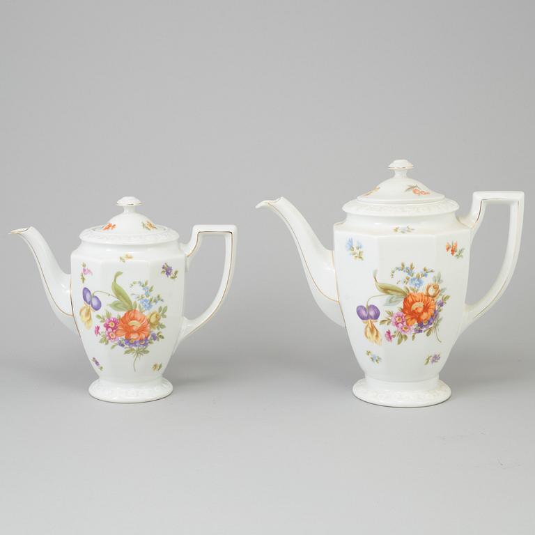 MATSERVIS, 117 delar, porslin. Rosenthal, "Maria" 1900-tal.