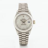 Rolex, Oyster Perpetual, Datejust, "Diamond Dial", wristwatch, 26 mm.