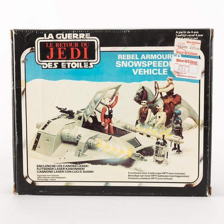 STAR WARS, Rebel Snowspeeder i svensksåld kartong, Return of the Jedi, 1983.