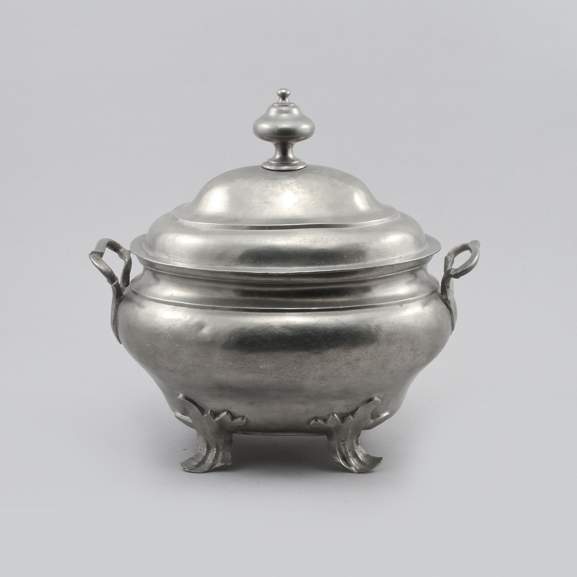 TERRIN, tenn, rokoko, otydlig årsstäpel, troligen 1784.