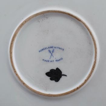TÊTE-A-TÊTE, 6 delar, empirestil, porslin, Paris, 1900-talets första hälft.