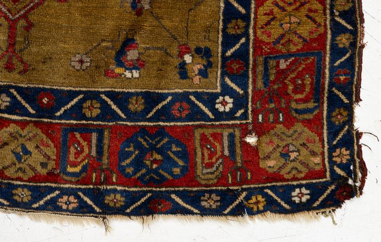 An  antique Taşpınar rug, Aksaray region, Turkey, c. 182 x 109 cm.
