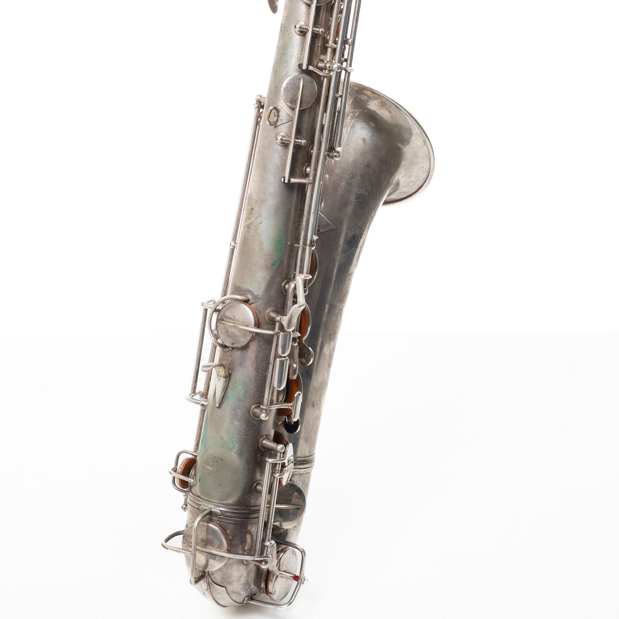 C.G. Conn, tenorsaxofon, "Naked Lady", "10M",  1935, USA.