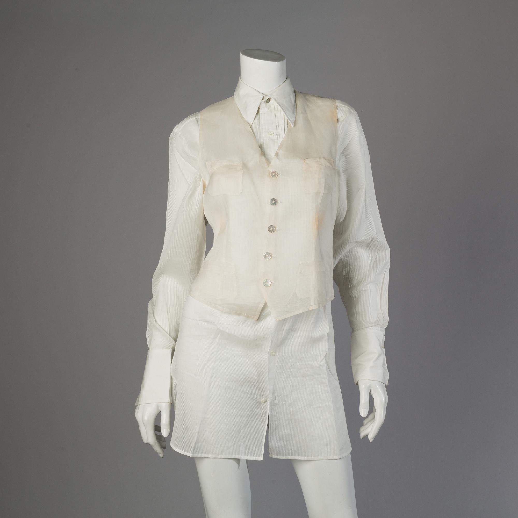 Blouses and a jacket with west by Ralph Lauren.