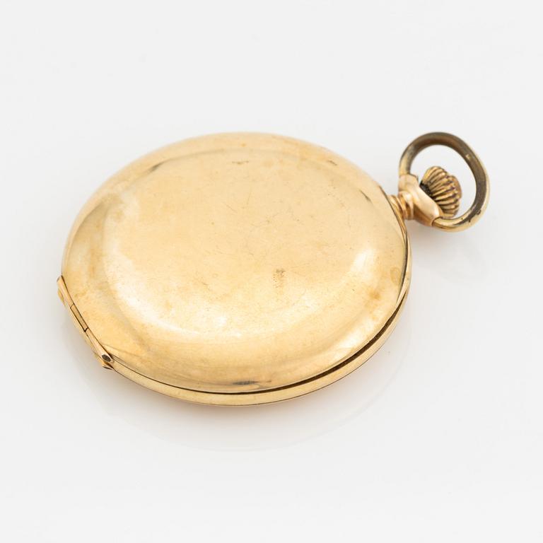 Pocket watch, hunter, 50 mm.
