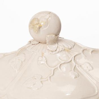 A Rococo tureen with cover, probably Marieberg, 18th Century.