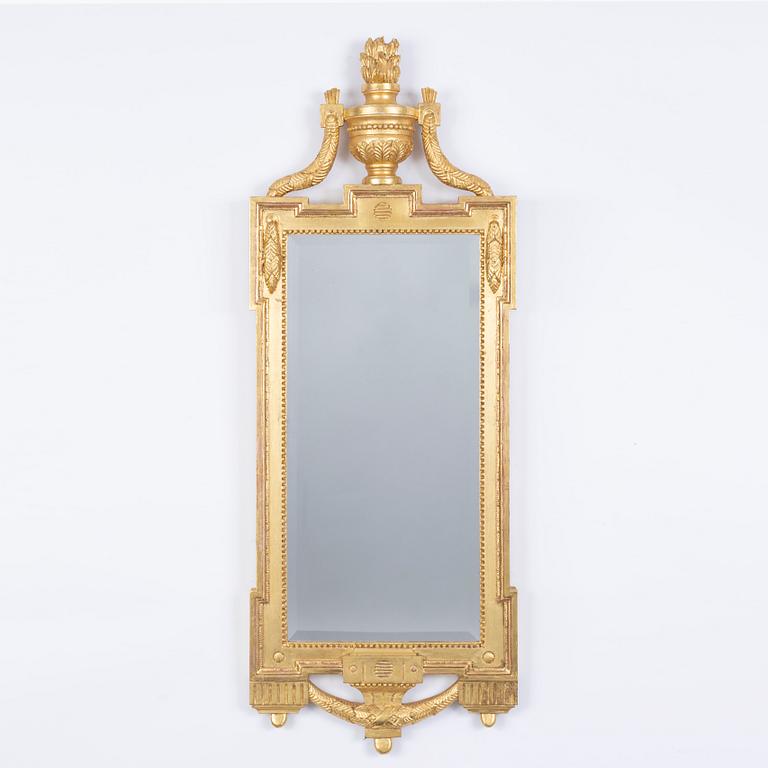 Spegel, gustaviansk stil, "Meunier", ur IKEA:s 1700-talsserie, 1990-tal.