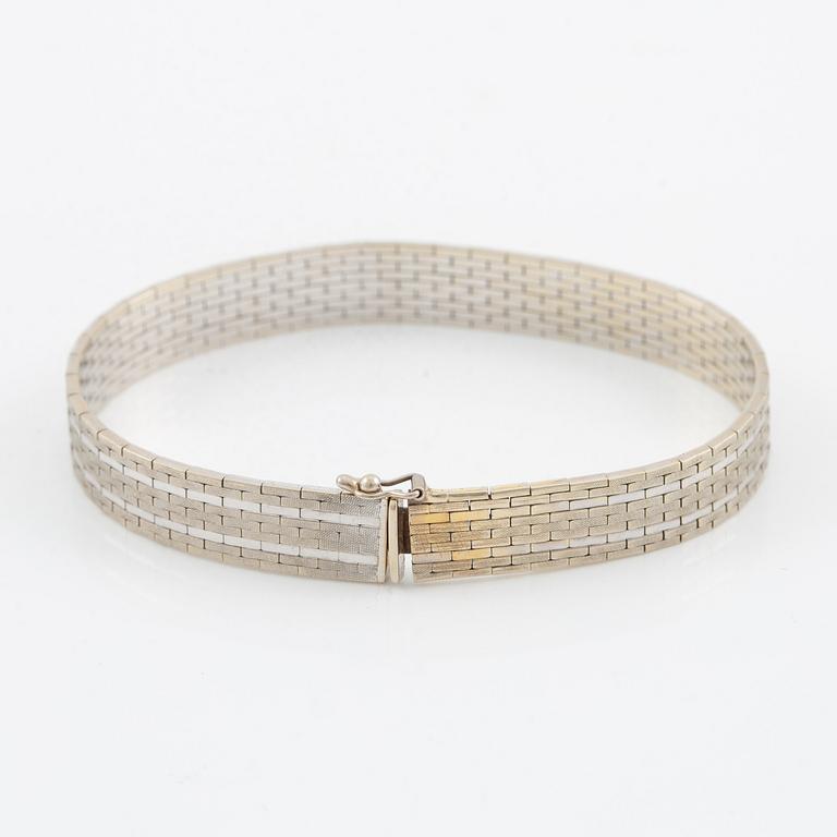 Bracelet, 18K white gold.