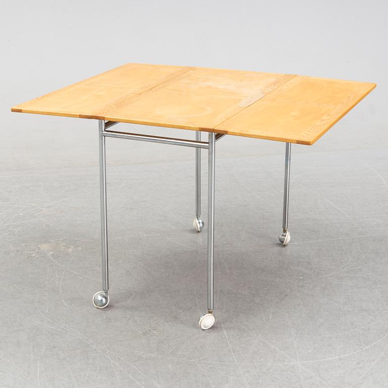 Bruno Mathsson, a 'Berit' drop-leaf table, Firma Karl Mathsson, Värnamo, 1973.