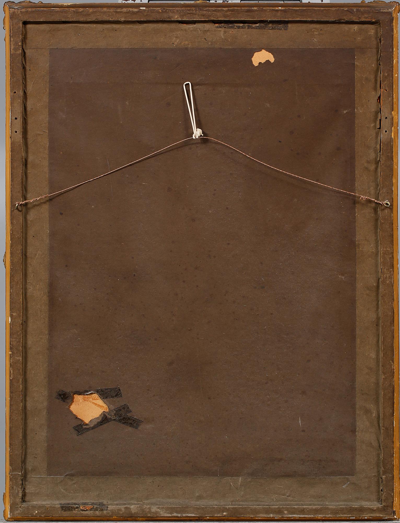 HENRY CHARLES FOX, akvarell, signerad.