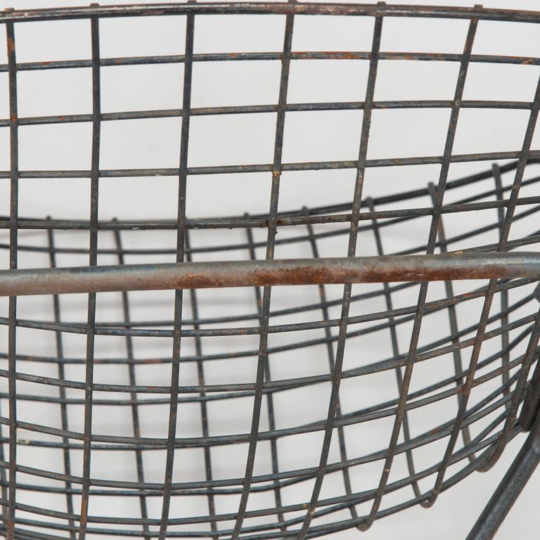 Harry Bertoia, stol, "Side Chair". Licenstillverkning i Finland av Fiskars, Billnäs, 1950-/1960-tal.