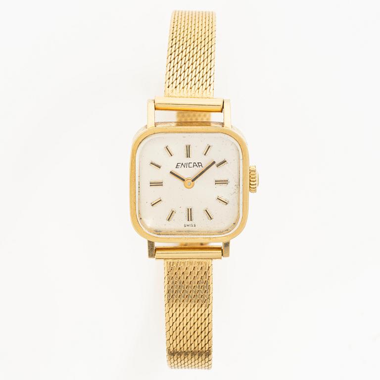 Enicar, wristwatch, 19.5 mm.