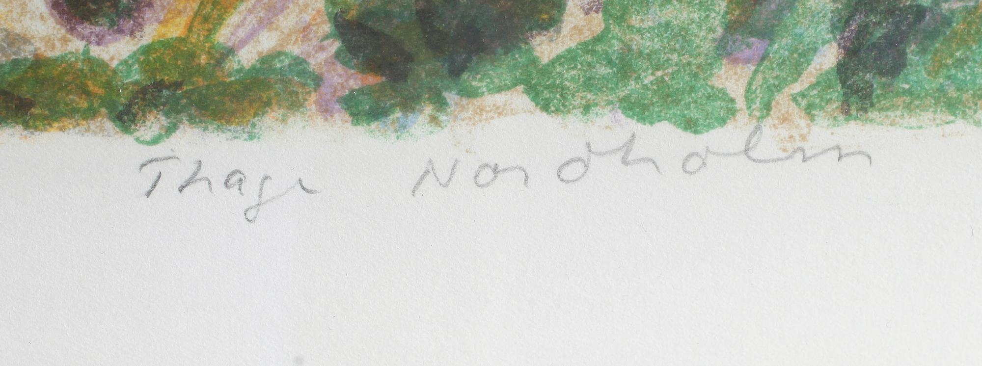 THAGE NORDHOLM, färglitografi, signerad, numrerad 102/285.