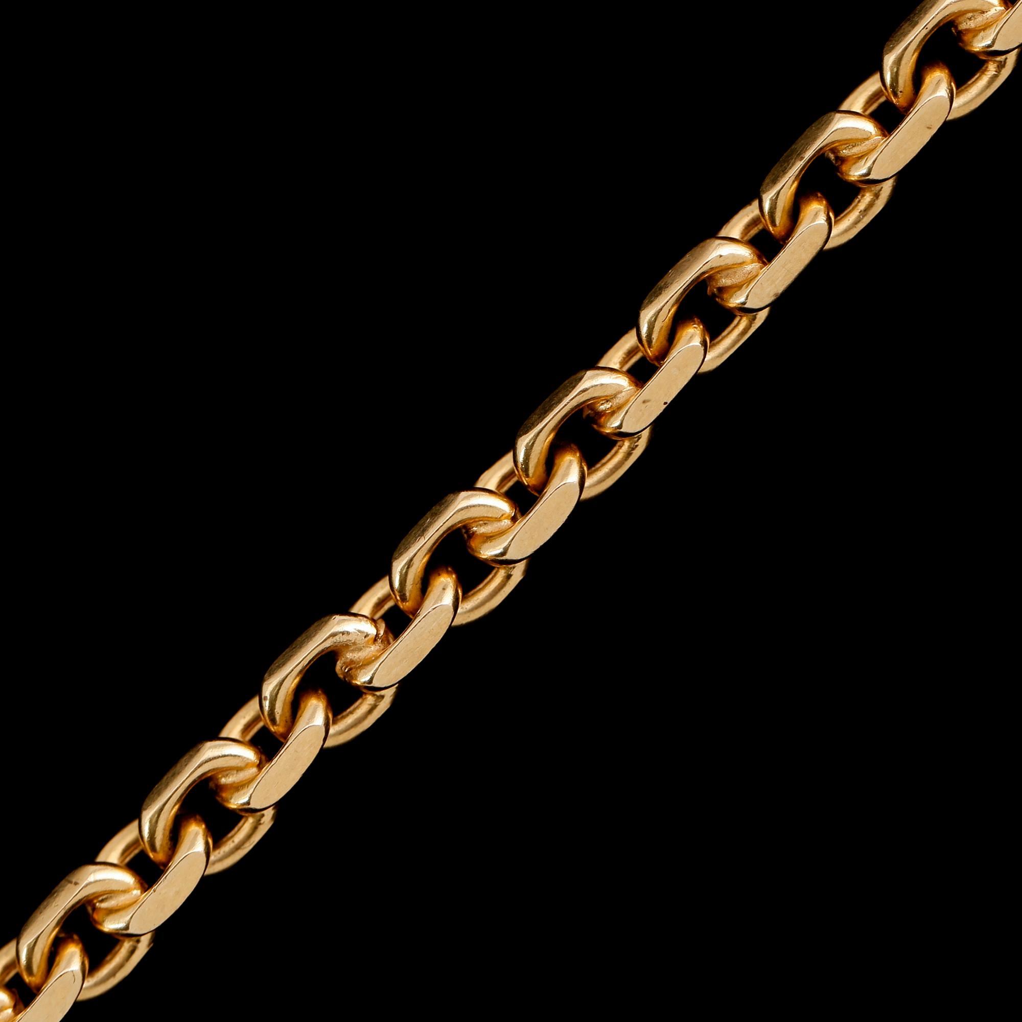 ARMBAND, 18 k guld, svenska stämplar, 1986. Vikt ca 28 g.