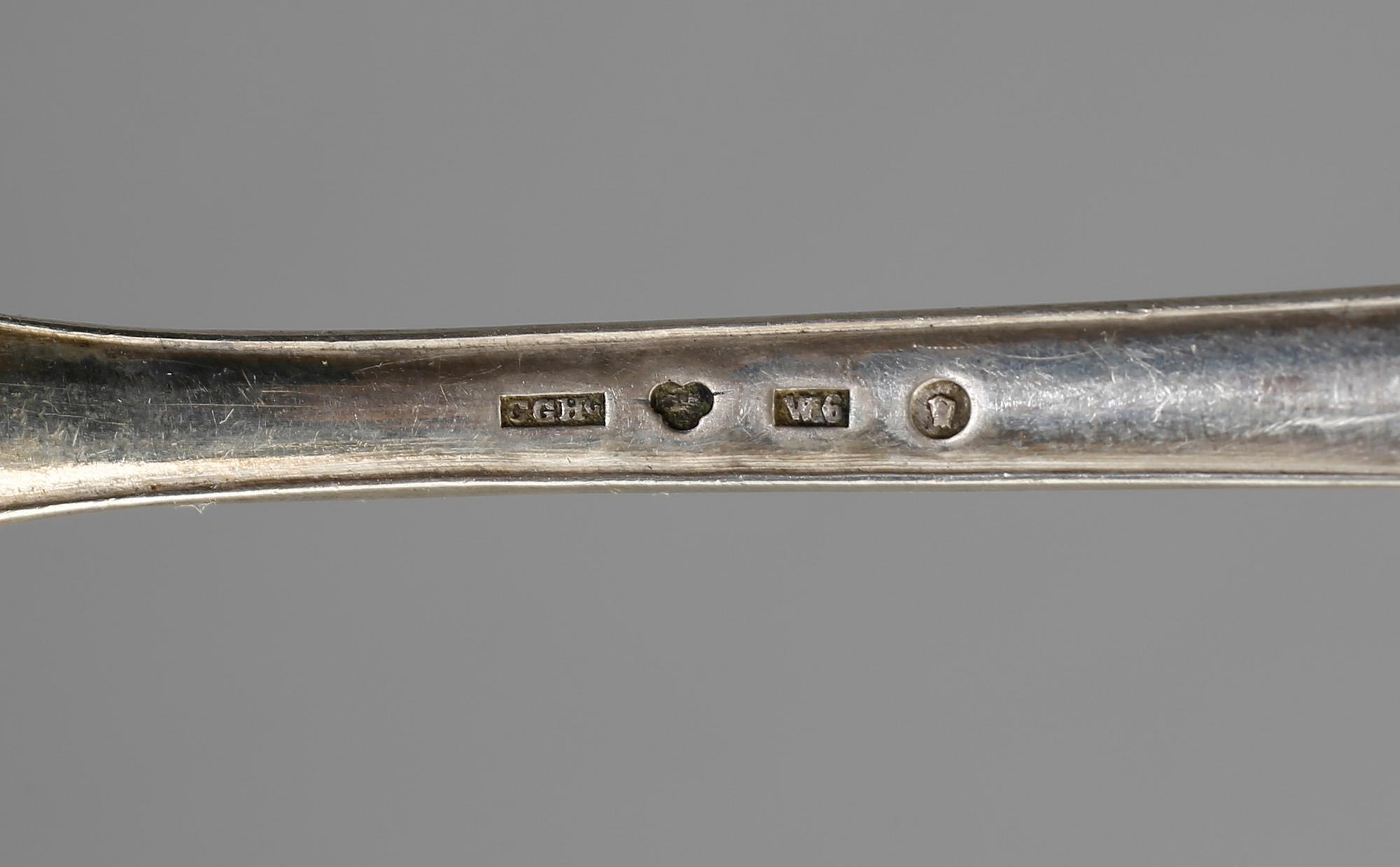 SKEDAR, 3+4+3 st, silver samt BESTICKSERVIS, 29 delar, nysilver, modell "Empire", bl.a. CG Hallberg.
