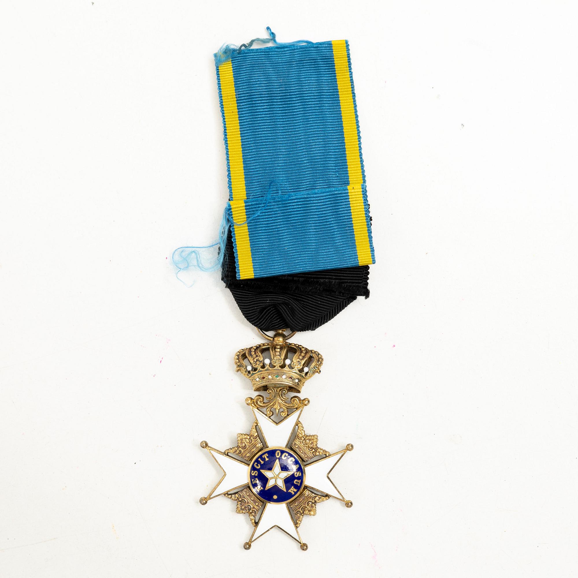 Nordstjärneorden, riddartecken, CF Carlman,