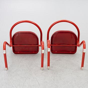 Börge Lindau, & Bo Lindekrantz, a set of 8 model S70-3 armchairs Lammhults.