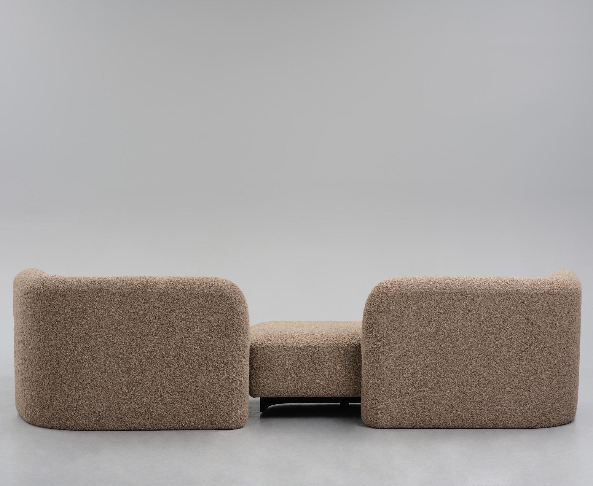 Christophe Delcourt, sofa "Pop", Delcourt Collection, France, contemporary production.