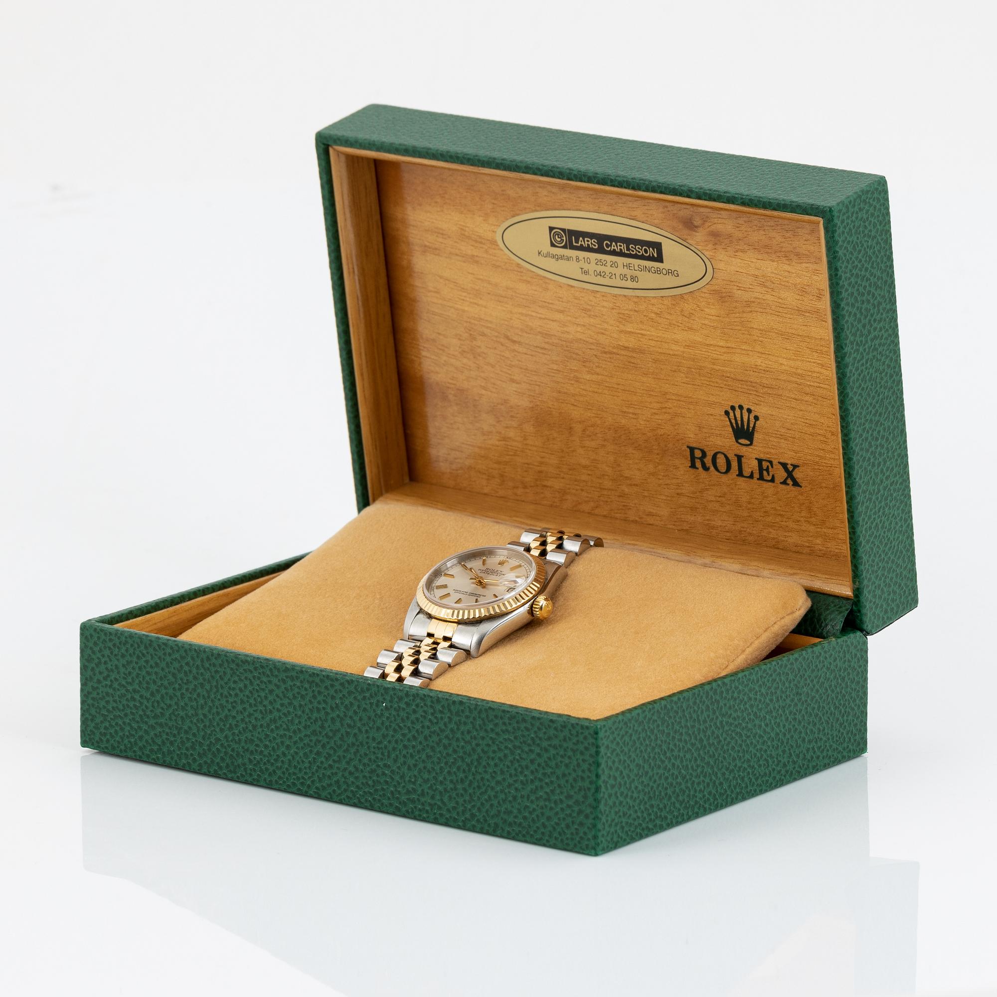 Rolex, Oyster Perpetual, Datejust, wristwatch, 31 mm.