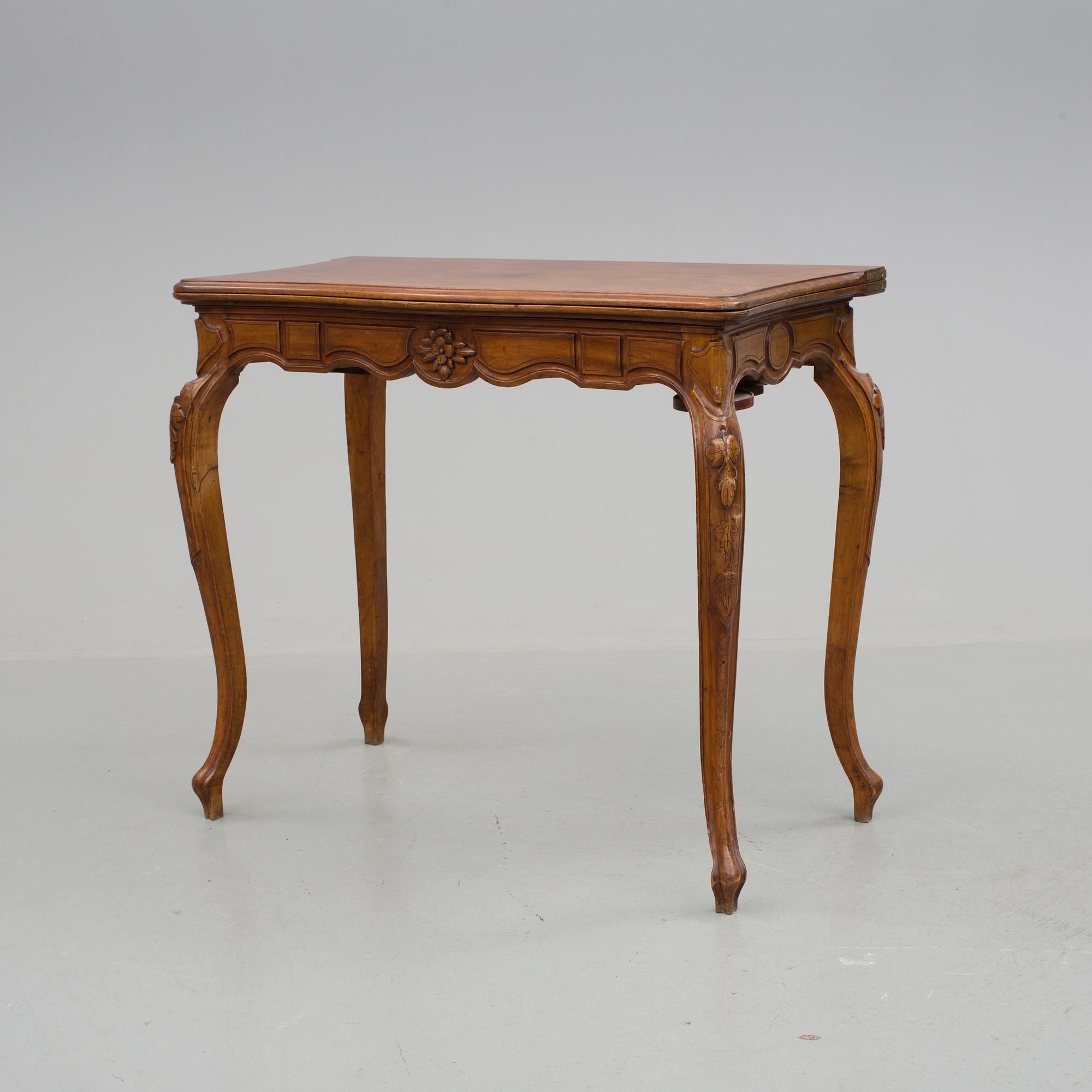 SPELBORD, nyrokoko, 1800-talets slut.