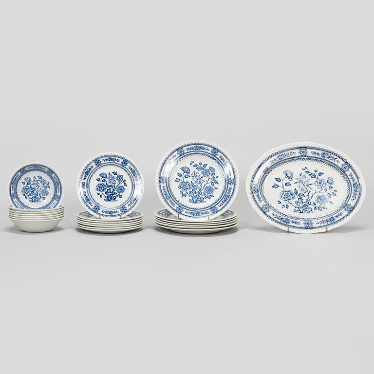 A 28-piece "Dorset" earthenware dinner set, Wood & Sons, England.