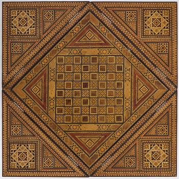 Spelbord, Damaskus Syrien, omkring år 1900.