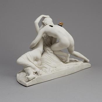 FIGURGRUPP, parian, Gustafsberg 1914.