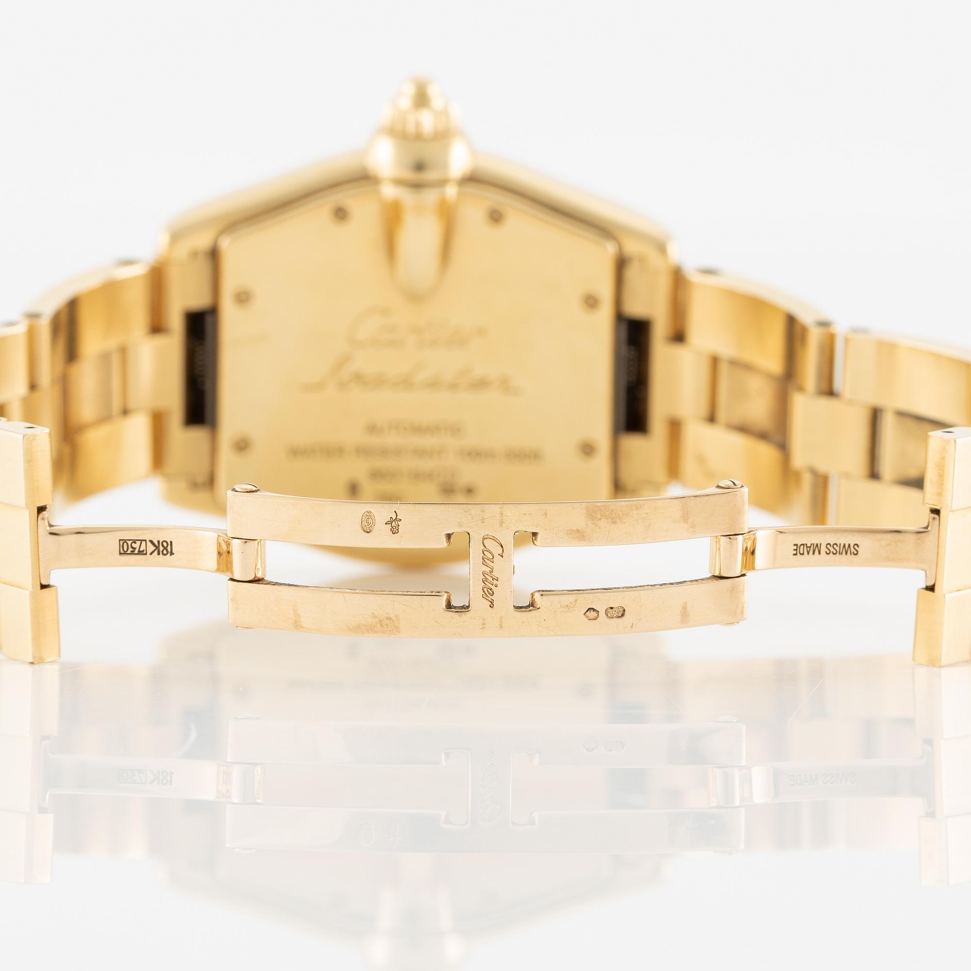 Cartier, Roadster de Cartier, wristwatch, 37 x 44 mm.