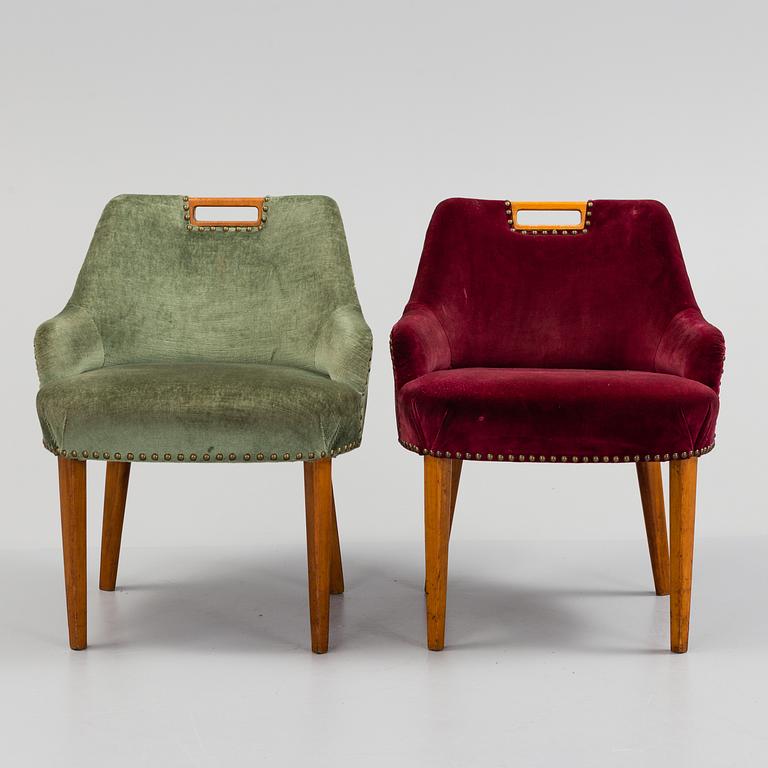 Two mid 20th century chairs.