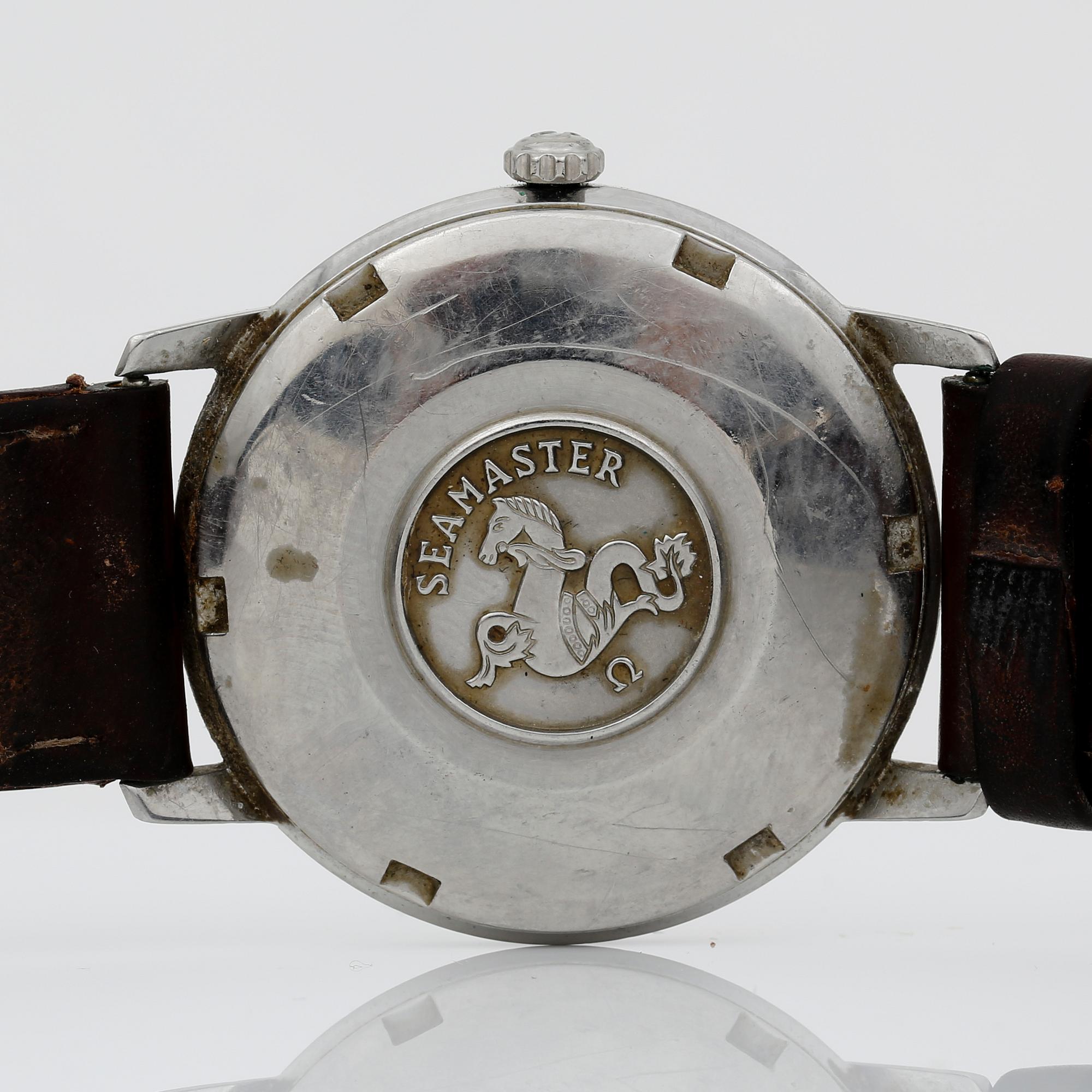 ARMBANDSUR, Omega Seamaster.