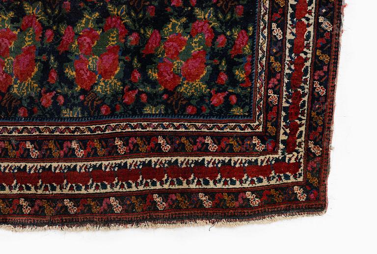 An antique Bidjar carpet, West Persia, c. 191 x 143 cm.