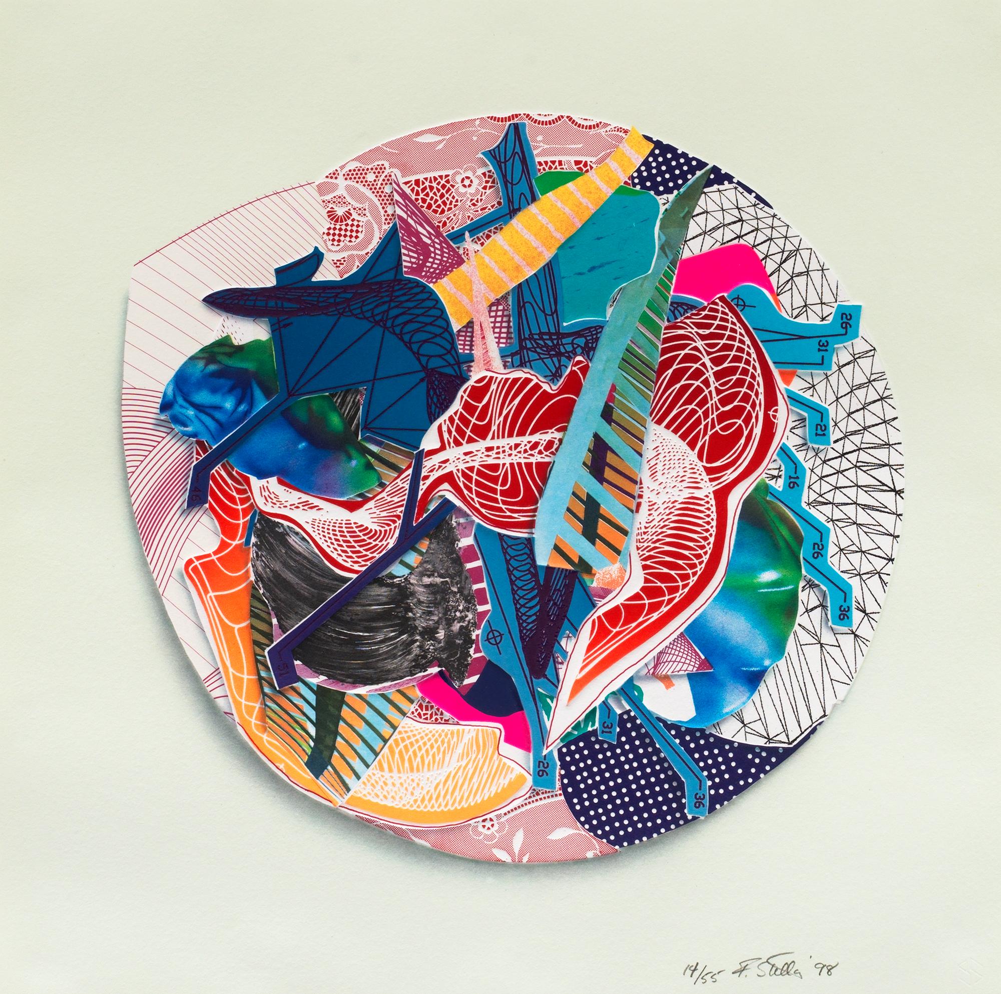 Frank Stella, "Eusapia", ur: "Imaginary Places III".