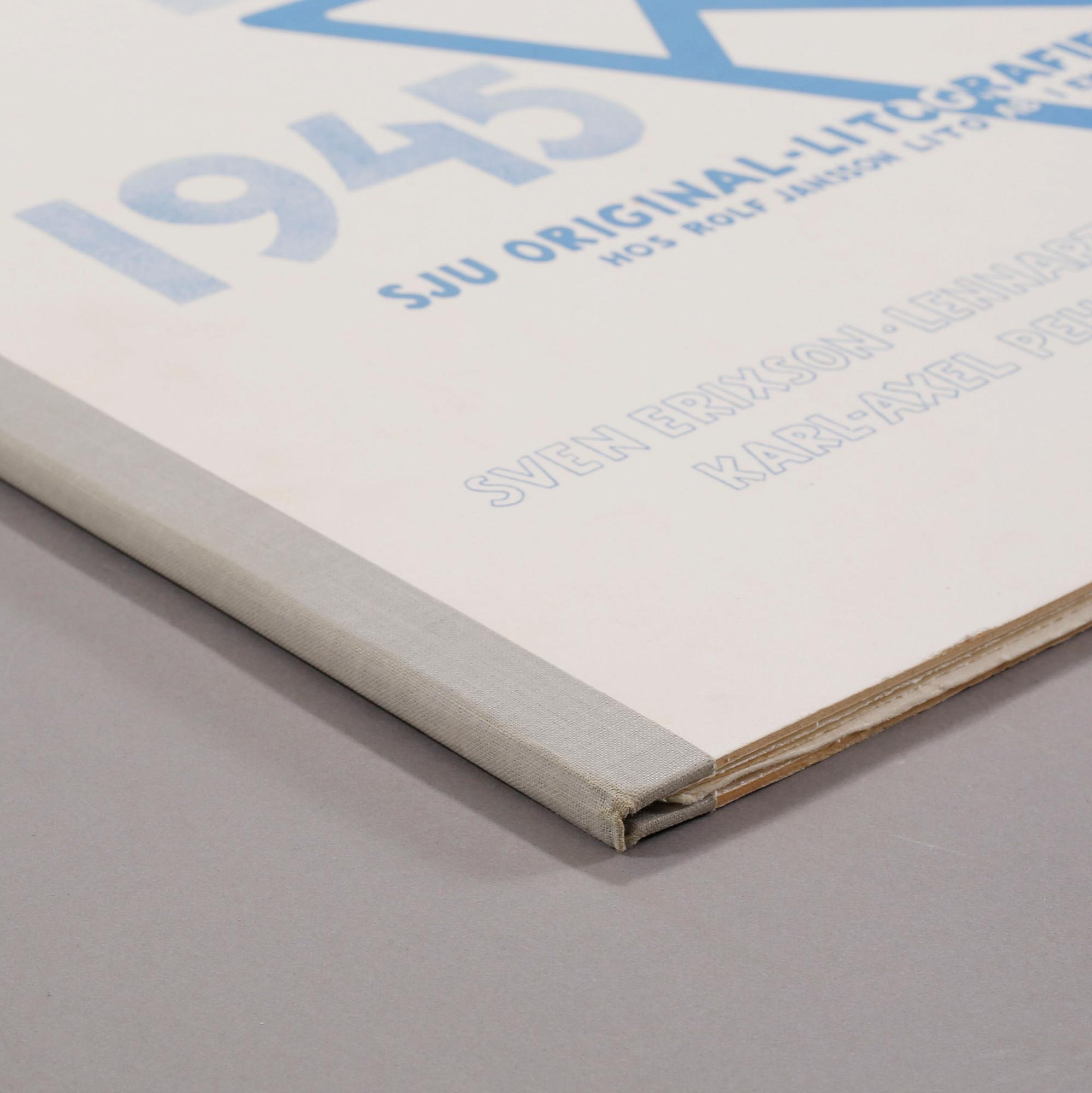 MAPP MED FÄRGLITOGRAFIER, 5 st, "Lito 30 1945 1975", numrerade 166/350.