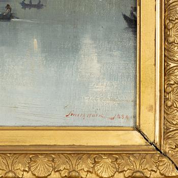 Frithjof Smith-Hald, Crossing the fjord to church.