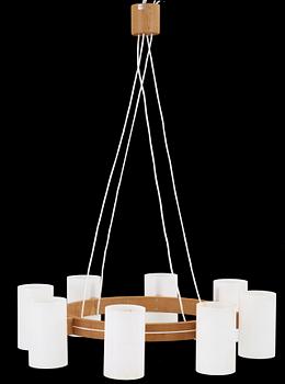 TAKLAMPA, "TAKLAMPA 587"/"CYLINDER RINGKRONA", Östen Kristiansson för Luxus, h 60.