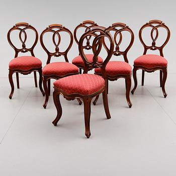 STOLAR, 6 st, 1800-talets andra hälft.