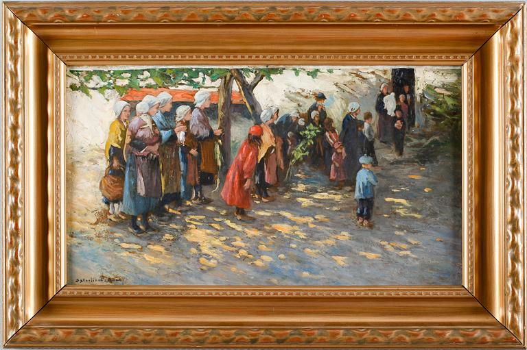 ALLAN ÖSTERLIND, olja på duk, signerad.